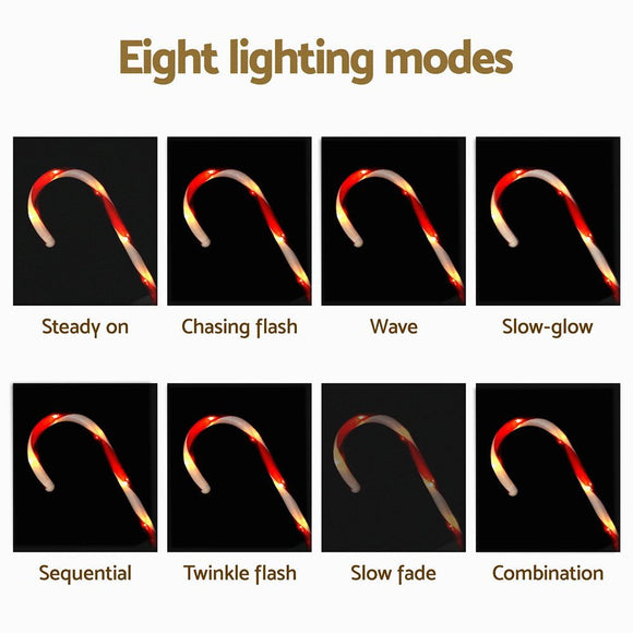 42 LED 6 PCS Christmas Lights Path Ground Light Garden Decorations Jingle Jollys - RnR Galore