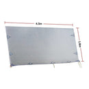 4.3m Caravan Privacy Screen Side Sunscreen Sun Shade for 15' Roll Out Awning - RnR Galore