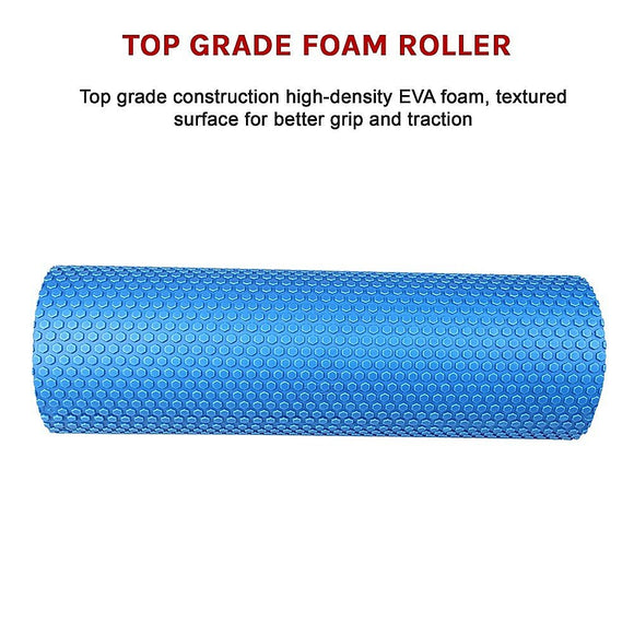 45 x 15cm Physio Yoga Pilates Foam Roller - RnR Galore