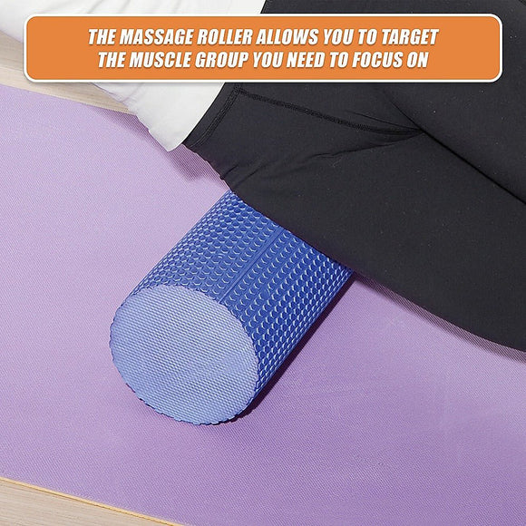 45 x 15cm Physio Yoga Pilates Foam Roller - RnR Galore