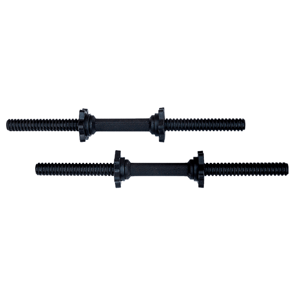 45cm - 1 Pair Dumbbell Bar 25mm Diameter - PVC Coated Dumbell Handle - RnR Galore