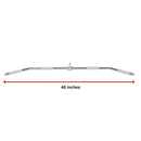 48" Lat Pulldown Bar Cable Attachment – Gym Handle for Back & Strength Training - RnR Galore