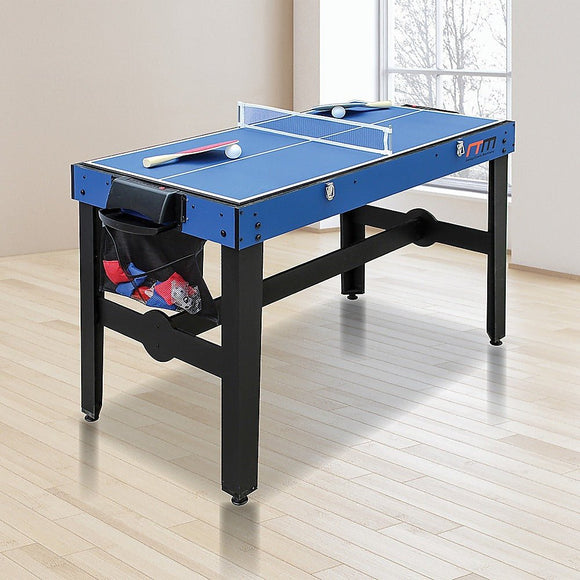 4FT 12 - in - 1 Combo Games Tables Foosball Soccer Basketball Hockey Pool Table Tennis - RnR Galore