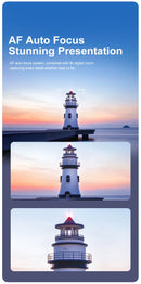 4K Ultra HD Digital Camera - 75MP, 2.8 - inch Rotatable Screen, Auto Focus & Built - in Flash(pink) - RnR Galore