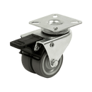 4x 2 Inch Heavy Duty Swivel Castor Wheels 50mm Brake - RnR Galore