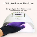 5 - Pair Pink UV Protection Fingerless Gloves for Nail Art Curing and Cycling Sun Protection - Made of Nylon/Spandex, Manicure Hand Care - RnR Galore