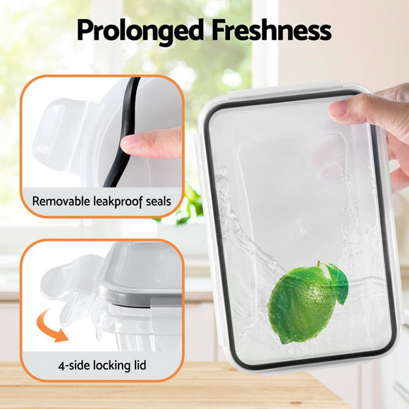 5 - Star Chef Cereal Dispenser Food Storage Container 16PCS - RnR Galore