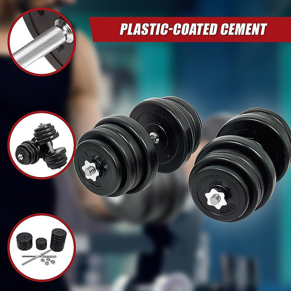 50KG Dumbbell Adjustable Weight Set - RnR Galore