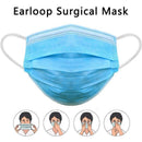 50x Disposable Surgical Face Mask Dust Mouth Guard 3 Ply Air Purifying - RnR Galore