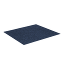 5m2 Box of Premium Carpet Tiles Commercial Domestic Office Heavy Use Flooring Blue - RnR Galore