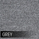 5m2 Box of Premium Carpet Tiles Commercial Domestic Office Heavy Use Flooring Grey - RnR Galore
