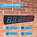 6 Digit Digital Timer Interval Fitness Clock LED Gym Display - RnR Galore