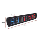 6 Digit Digital Timer Interval Fitness Clock LED Gym Display - RnR Galore