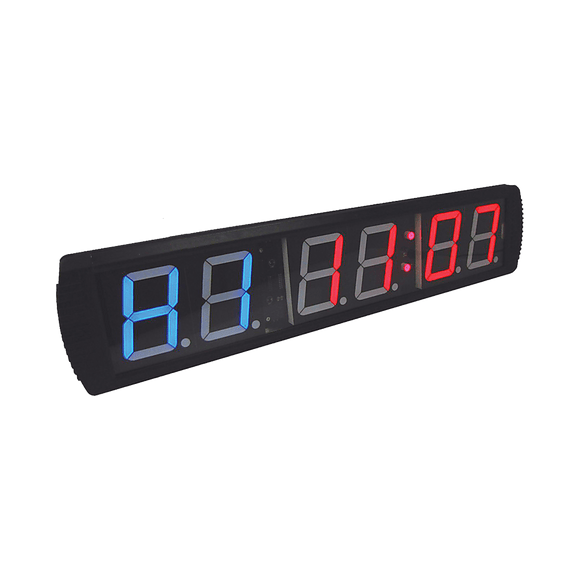 6 Digit Digital Timer Interval Fitness Clock LED Gym Display - RnR Galore