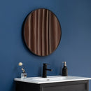 60cm Round Wall Mirror Bathroom Makeup Mirror by Della Francesca - RnR Galore