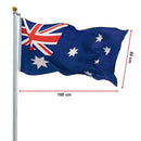 6.0m Flag Pole Full Set / Kit w Australian Flag - RnR Galore