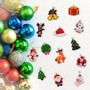 60pcs Mini Christmas Ornaments for Mini Tree Decorations Small Christmas Ornaments Resin Miniatures for Craft Christmas Decor - RnR Galore