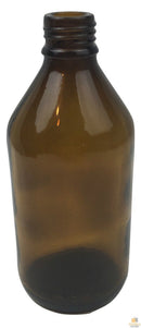 6x 600ml Amber Glass Bottle Cosmetic Essential Oil General Purpose Storage - RnR Galore