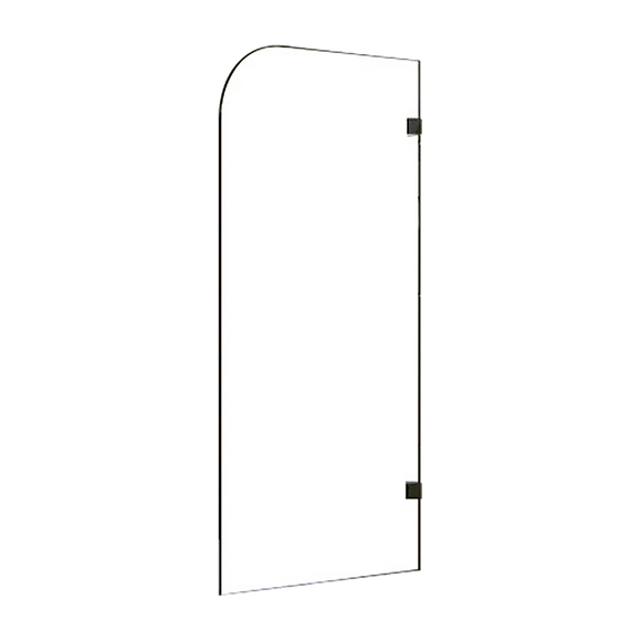 700 x 1450mm Frameless Bath Panel 10mm Glass Shower Screen By Della Francesca - RnR Galore