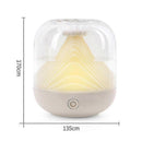 700ml Cool Mist Humidifier with Night Light, Quiet Top Fill Humidifier for Bedroom & Office - RnR Galore
