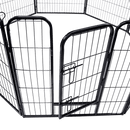 8 Panel Heavy Duty Pet Dog Playpen Puppy Exercise Fence Enclosure Cage - RnR Galore