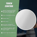 80cm LED Wall Mirror Bathroom Mirrors Light Decor Round - RnR Galore