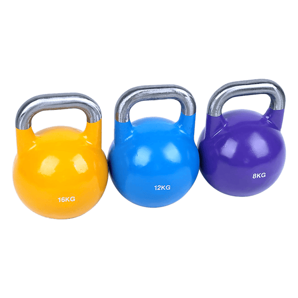8KG, 12KG, 16KG Pro - Grade Steel KettleBell Set - RnR Galore