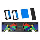 9 in 1 Push Up Board Yoga Bands Fitness Workout Train Gym Exercise Pushup Stand - RnR Galore