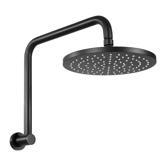 9'' Rain Shower Head Overhead High - pressure Swivel Black - RnR Galore