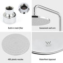 9'' Rain Shower Head Overhead High - pressure Swivel Chrome - RnR Galore