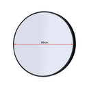 90cm Round Wall Mirror Bathroom Makeup Mirror by Della Francesca - RnR Galore