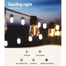 95m Solar Festoon Lights Outdoor LED String Light Christmas Party Decorations - RnR Galore