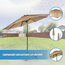 9FT Patio Umbrella Outdoor Garden Table Umbrella with 8 Sturdy Ribs - RnR Galore