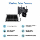 9MP Wireless Solar Camera WIFI Security Outdoor Battery PTZ CCTV Home House V380 - RnR Galore