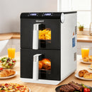Devanti Air Fryer Oven 11L Dual Zone Fryers-1
