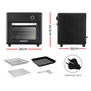 Devanti Air Fryer 20L LCD Fryers Oven-2