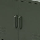 Artiss Buffet Sideboard Metal Cabinet - BASE Green-3