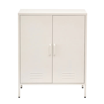 Artiss Buffet Sideboard Metal Cabinet - SWEETHEART White