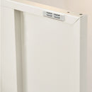 Artiss Buffet Sideboard Metal Cabinet - SWEETHEART White-3