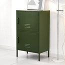 ArtissIn Buffet Sideboard Metal Cabinet - DOUBLE Green-5