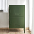 ArtissIn Buffet Sideboard Metal Cabinet - DOUBLE Green-1