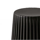 Artiss 2x Bar Stools Cupcake Plastic Foot Stool Black-4