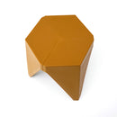 Artiss 2x Bar Stools Kitchen Dining Chairs Plastic Puzzle Foot Stool Yellow-3