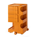 ArtissIn Storage Trolley Bedside Table 5 Tier Cart Boby Replica Orange-1