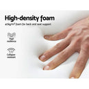 Artiss Rocking Armchair Footrest Nursing Beige Afton-9