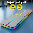 Everfit 4M Air Track Gymnastics Tumbling Exercise Mat Inflatable Mats 20CM Thick + Pump-4