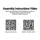 Instahut Retractable Folding Arm Awning Motorised Sunshade 4Mx2.5M Pearl Grey-7