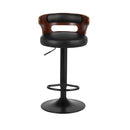 Artiss 2x Bar Stools Gas Lift Faux Leather-3