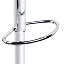 Artiss Bar Stools Gas Lift Leather w/Armrest Black-7