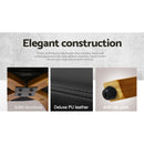 Artiss 4x Bar Stools Swivel Seat Curving Backrest-9